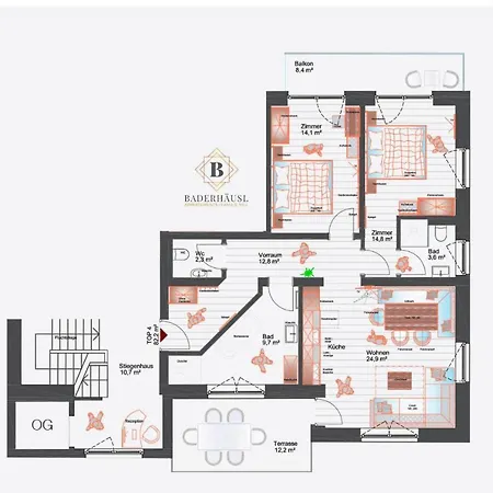 Appartamento Building Baderhausl - Osb031029-dyc *